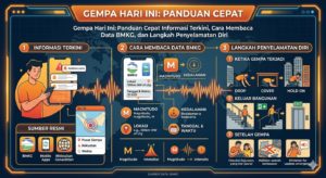 Gempa Hari Ini: Panduan Cepat Informasi Terkini, Cara Membaca Data BMKG, dan Langkah Penyelamatan Diri