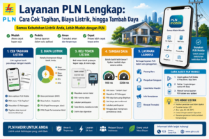 Layanan PLN Lengkap: Cara Cek Tagihan, Biaya Listrik, hingga Tambah Daya