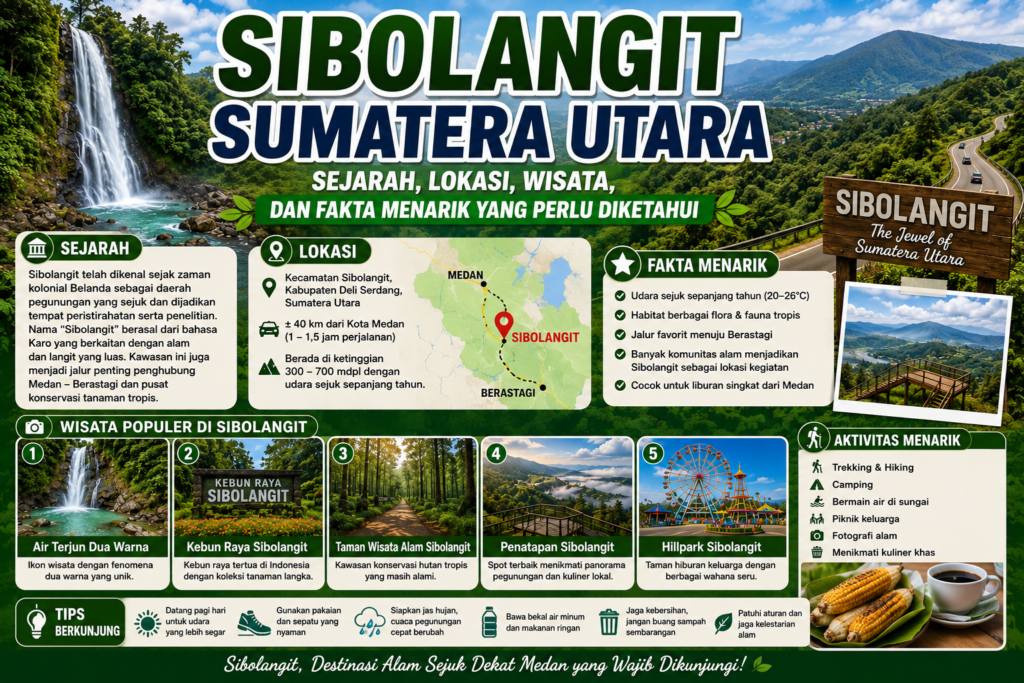 10 Tempat Wisata di Sibolangit yang Lagi Hits untuk Liburan Keluarga dan Pecinta Alam