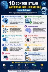10 Contoh Istilah Artificial Intelligence (AI) dan Artinya