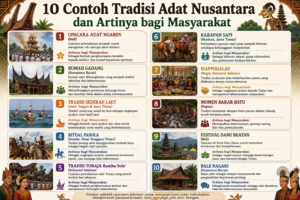 10 Contoh Tradisi Adat Nusantara dan Artinya bagi Masyarakat: Warisan Budaya yang Tetap Lestari