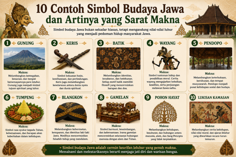 10 Contoh Simbol Budaya Jawa dan Artinya yang Sarat Makna