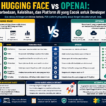 Hugging Face vs OpenAI: Perbedaan, Kelebihan, dan Platform AI yang Cocok untuk Developer