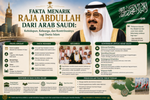 Fakta Menarik Raja Abdullah dari Arab Saudi: Kehidupan, Keluarga, dan Kontribusinya bagi Dunia Islam