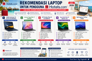 Panduan Visual & 5 Rekomendasi Laptop Layar Flexible (Foldable) Terbaik Agustus 2026