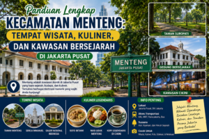 Panduan Lengkap Kecamatan Menteng: Tempat Wisata, Kuliner, dan Kawasan Bersejarah di Jakarta Pusat