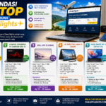 5 Rekomendasi Laptop Terbaik untuk Pengguna Cheapflights (Juli 2026)
