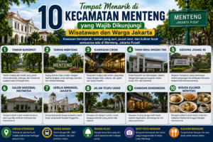 10 Tempat Menarik di Kecamatan Menteng yang Wajib Dikunjungi Wisatawan dan Warga Jakarta