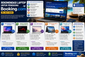 5 Rekomendasi Laptop Terbaik untuk Pengguna Booking.com (Juli 2026)