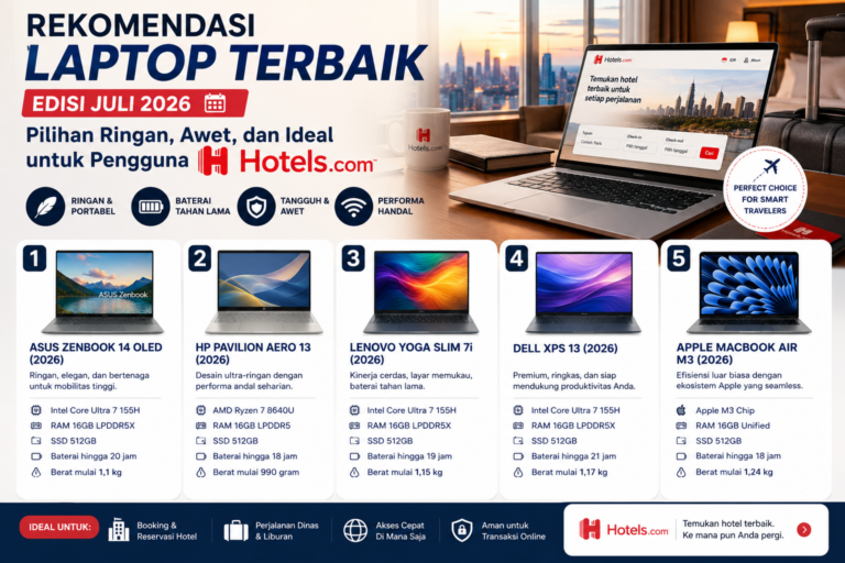 5 Rekomendasi Laptop dengan Fitur Card Reader Terbaik (Juli - Agustus 2026): Solusi Praktis untuk Fotografer & Kreator Konten