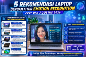 5 Rekomendasi Laptop dengan Fitur Emotion Recognition Terbaik (Juli & Agustus 2026)