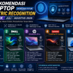5 Rekomendasi Laptop dengan Fitur Biometric Recognition Terbaik Juli–Agustus 2026