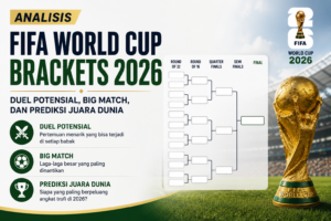Analisis FIFA World Cup Brackets 2026: Duel Potensial, Big Match, dan Prediksi Juara Dunia