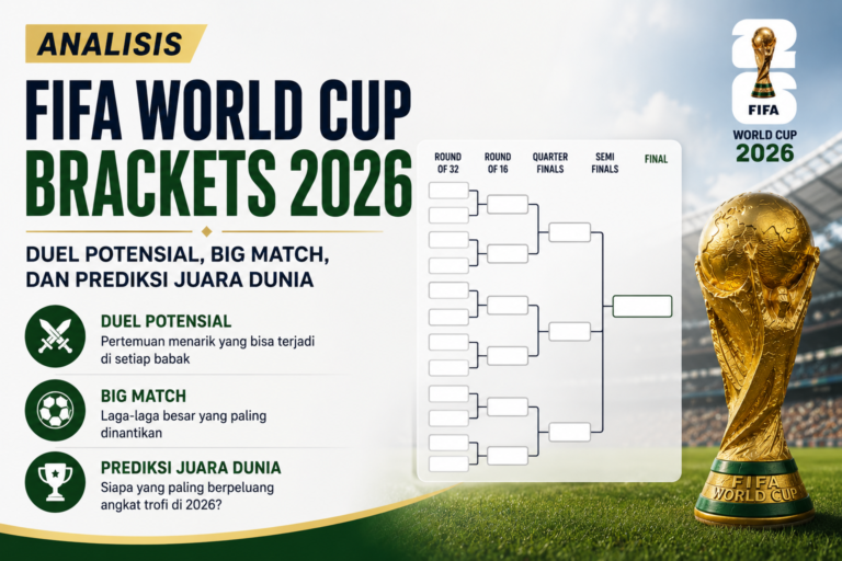 Analisis FIFA World Cup Brackets 2026: Duel Potensial, Big Match, dan Prediksi Juara Dunia