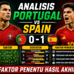 Analisis Portugal vs Spain: Taktik, Statistik, dan Faktor Penentu Hasil Akhir