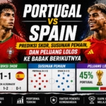 Portugal vs Spain: Prediksi Skor, Susunan Pemain, dan Peluang Lolos ke Babak Berikutnya
