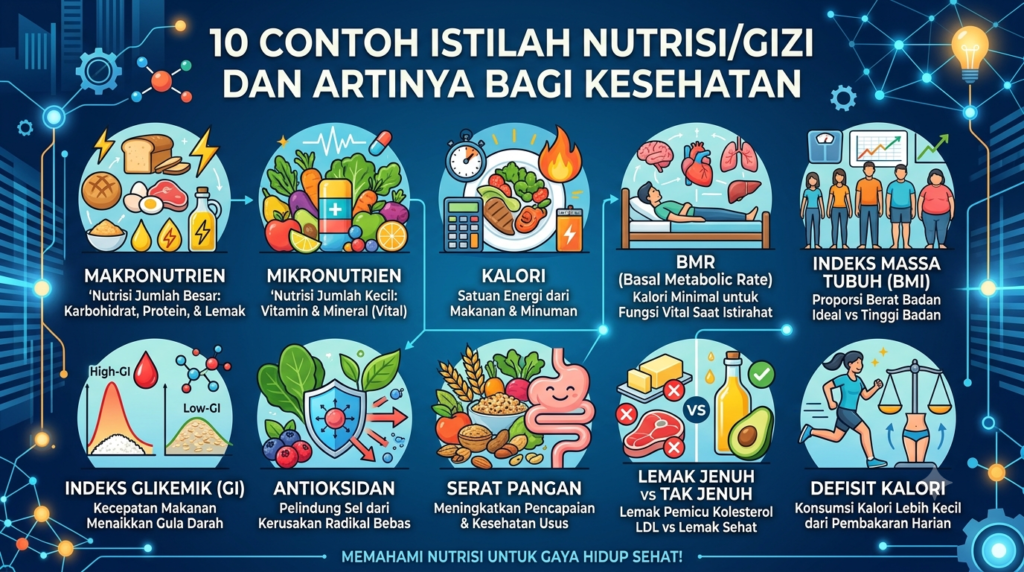 Mengapa Memahami Istilah Nutrisi dan Gizi Itu Penting?