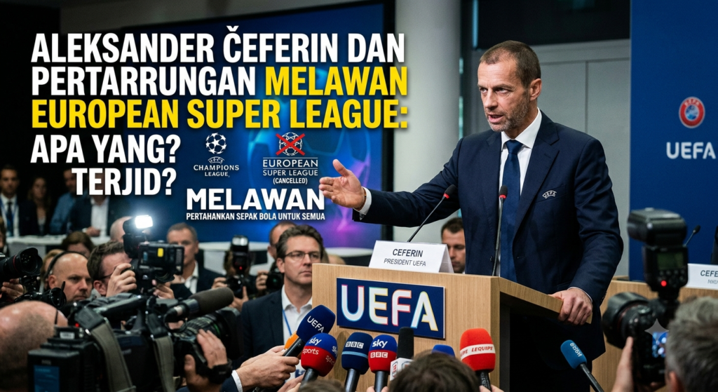 Aleksander Čeferin dan Pertarungan Melawan European Super League: Apa yang Terjadi?