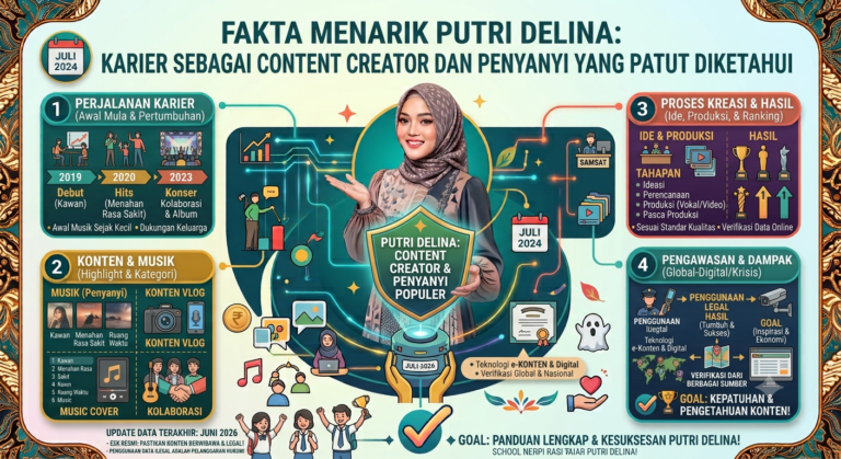 Fakta Menarik Putri Delina: Karier sebagai Content Creator dan Penyanyi yang Patut Diketahui