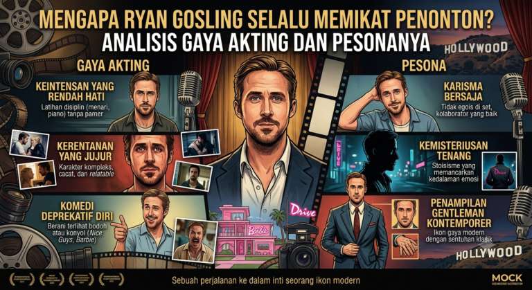 Mengapa Ryan Gosling Selalu Memikat Penonton? Analisis Gaya Akting dan Pesonanya
