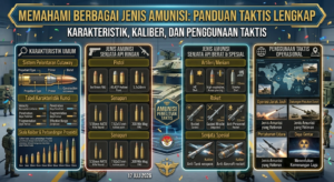Mengenal Berbagai Jenis Amunisi: Karakteristik, Kaliber, dan Penggunaannya