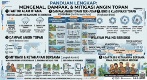 Dampak Angin Topan terhadap Lingkungan, Infrastruktur, dan Masyarakat serta Upaya Mitigasinya