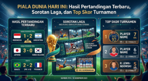 Piala Dunia Hari Ini: Hasil Pertandingan Terbaru, Sorotan Laga, dan Top Skor Turnamen