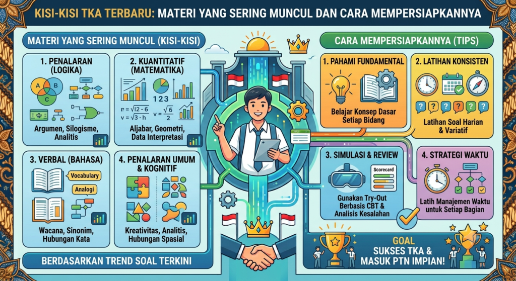 Kisi-Kisi TKA Terbaru: Materi yang Sering Muncul dan Cara Mempersiapkannya