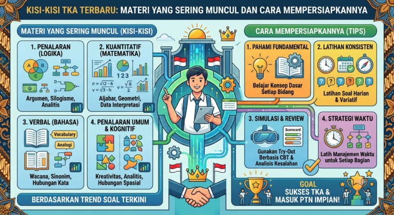 Kisi-Kisi TKA Terbaru: Materi yang Sering Muncul dan Cara Mempersiapkannya