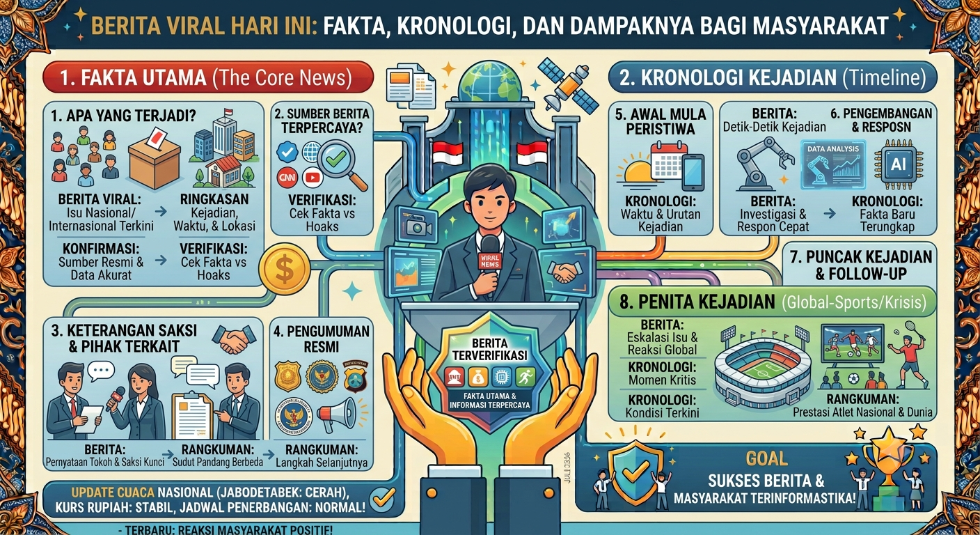 Berita Viral Hari Ini: Fakta, Kronologi, dan Dampaknya bagi Masyarakat