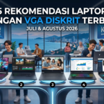 5 Rekomendasi Laptop dengan VGA Diskrit Terbaik (Juli & Agustus 2026)