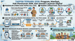 Taspen Terbaru 2026: Program, Manfaat, Hak Pensiunan ASN, dan Inovasi Layanan Digital yang Perlu Diketahui
