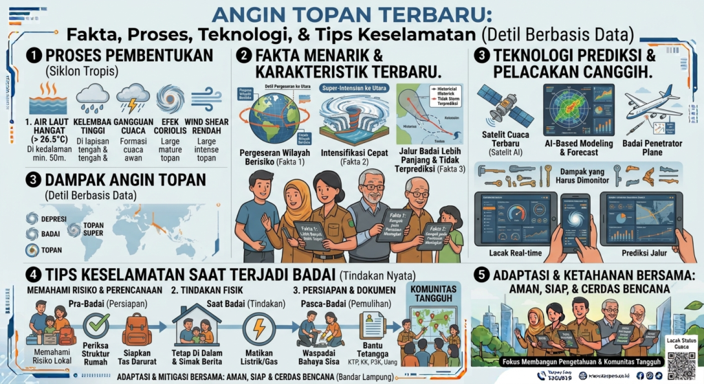 Angin Topan Terbaru: Fakta Menarik, Proses Pembentukan, Teknologi Prediksi, dan Tips Keselamatan Saat Terjadi Badai