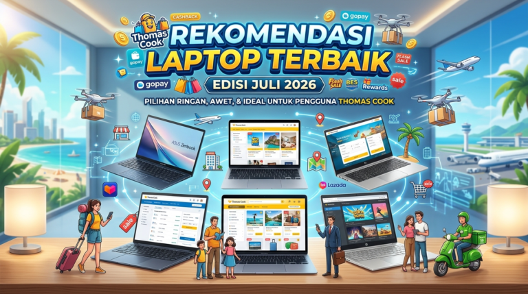 Rekomendasi Laptop Terbaik Edisi Juli 2026: Pilihan Ringan, Awet, dan Ideal untuk Pengguna Thomas Cook