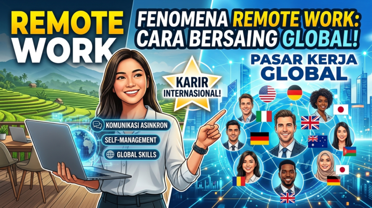 Cara Bersaing di Pasar Kerja Global dan Menghasilkan Pendapatan Tanpa Batas