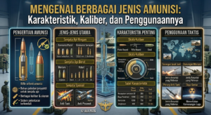 Mengenal Berbagai Jenis Amunisi: Karakteristik, Kaliber, dan Penggunaannya