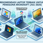 Rekomendasi Laptop Terbaik untuk Pengguna Microsoft (Juli 2026)