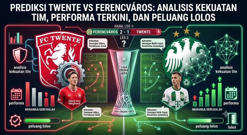 Prediksi Twente vs Ferencváros: Analisis Kekuatan Tim, Performa Terkini, dan Peluang Lolos