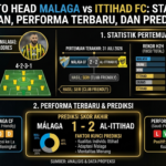 Head to Head Malaga vs Ittihad FC: Statistik Pertemuan, Performa Terbaru, dan Prediksi Skor