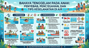 Bahaya Tenggelam pada Anak: Penyebab, Pencegahan, dan Tips Keselamatan di Air