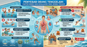 Penyebab Orang Tenggelam: Faktor Risiko dan Kesalahan yang Sering Terjadi