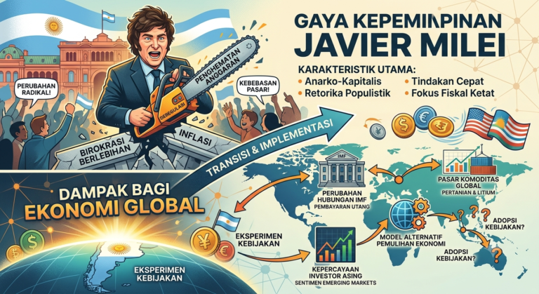 Gaya Kepemimpinan Presiden Argentina Javier Milei dan Dampaknya bagi Ekonomi Global