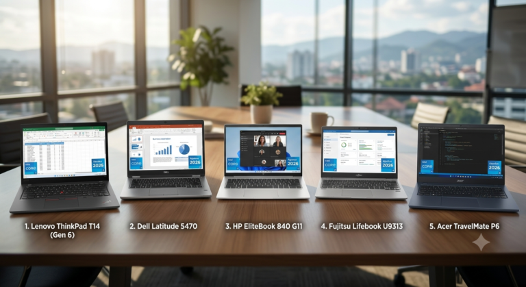 5 Rekomendasi Laptop dengan Prosesor Intel Core i5 vPro Terbaik Agustus 2026