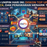 Promo UniPin Hari Ini: Diskon Top Up Game, Cashback, dan Penawaran Menarik Terbaru