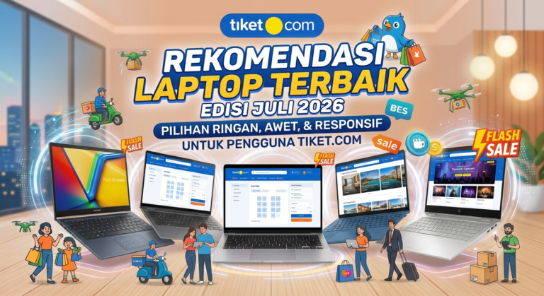 Rekomendasi Laptop Terbaik Edisi Juli 2026: Pilihan Ringan, Awet, dan Responsif untuk Pengguna Tiket.com