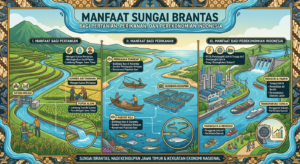Manfaat Sungai Brantas bagi Pertanian, Perikanan, dan Perekonomian Indonesia