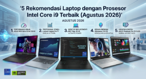 5 Rekomendasi Laptop dengan Prosesor Intel Core i9 Terbaik (Agustus 2026)
