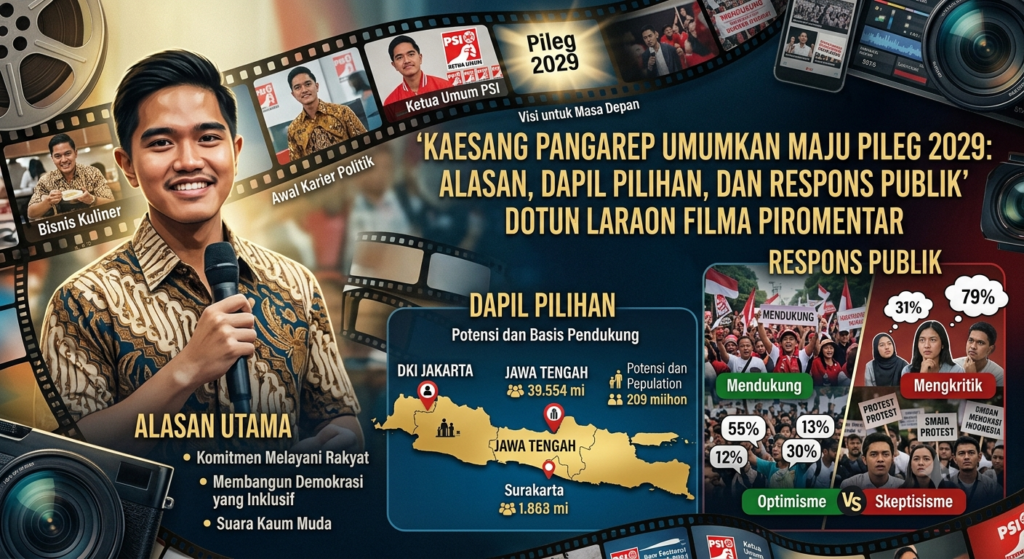 Kaesang Pangarep Umumkan Maju Pileg 2029: Alasan, Dapil Pilihan, dan Respons Publik