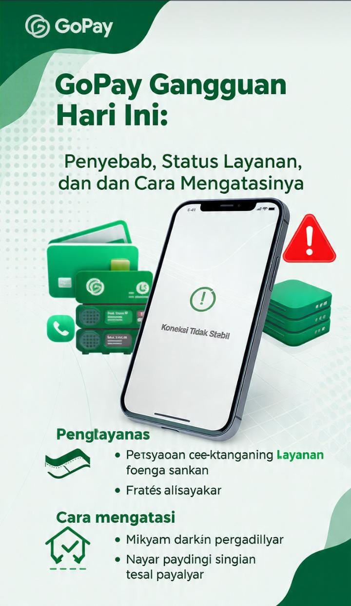 GoPay Gangguan Hari Ini: Penyebab, Status Layanan, dan Cara Mengatasinya
