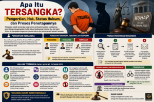 Apa Itu Tersangka? Pengertian, Hak, Status Hukum, dan Proses Penetapannya